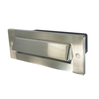 Brick LED Step Light in Brushed Nickel (167|NSW84332BN)