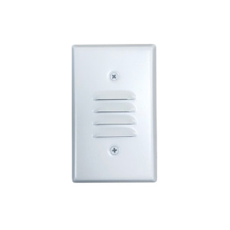 Rec Step Light LED & Inc Step 1.44W 90+Cri LED Louver W in White (167|NSW6619W)