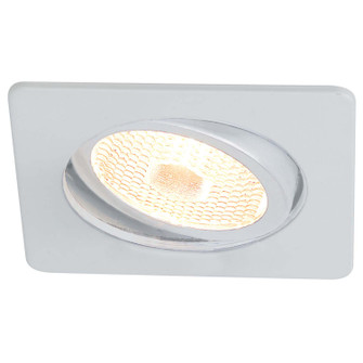 Rec Inc 4'' Square Trim 4'' Wh Gimbal,Sq Trim in White (167|NS4912W)