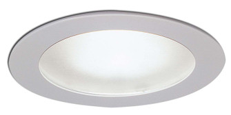 Rec Inc 4'' Trim 4'' Flat Lens W/ Metal Trim in White (167|NS26W)