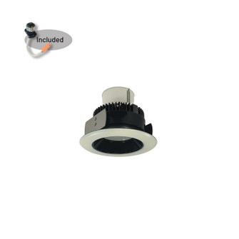 Rec LED Marquise 2 - 4'' Recessed in Black / White (167|NRMC241L0927FBW)