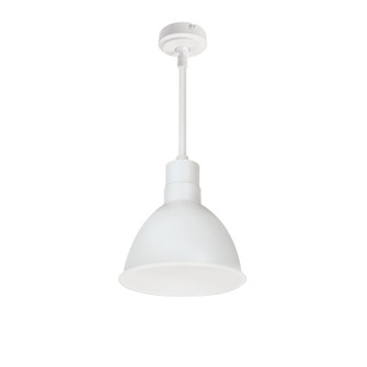 LED Rlm Stem Mounted LED Shade in White Outer / White Inner (167|NRLM8ST1830WWLE484)