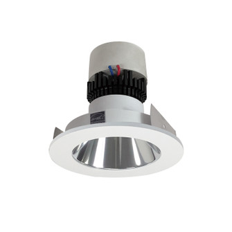 LED Pearl Recessed in Specular Clear / Matte Powder White (167|NPR4RNDC35XCMPW)