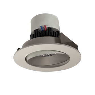 LED Pearl Adjustable Trim in Haze Reflector / White Flange (167|NPR4RCCDXHW)