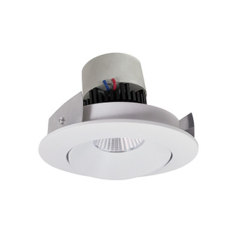 LED Pearl Adjustable Trim in Matte Powder White Reflector / Matte Powder White Flange (167|NPR4RC30XMPW)