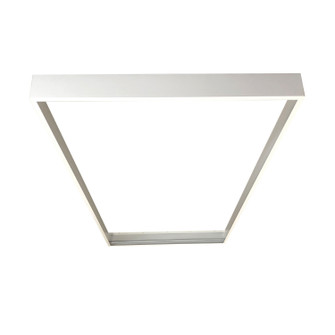 LED Lay-In Panel Light Slide-in Frame for Surface Mounting Panels in White (167|NPDBL24DFKW)
