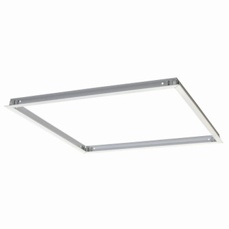LED Lay-In Panel Light Flange Kit for Recessed Mounting in White (167|NPDBL22RFKW)
