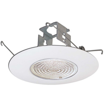 Rec Inc 6'' Trim 6'' Fresnel Lens W/ Plastic Trim & Bracket in White (167|NP323)