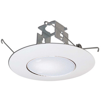 Rec Inc 6'' Trim 6'' Albalite Lens W/ Plastic Trim & Bracket in White (167|NP322)