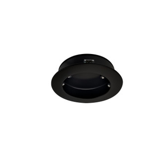 Sl LED Undercab Puck Ligh Recessed Flange Accessory in Black (167|NMPARECB)