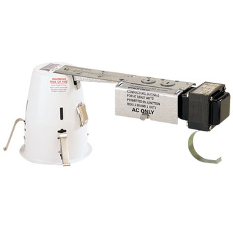 Rec Lv 4'' Housing 4'' At Low Voltage Housing,/12V Elect. Transformer, Rated For 50W in Unfinished (167|NLR404AT1EL)