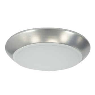 Rec LED Opal 8'' Ac Opal T24, in Natural Metal (167|NLOPACR8T2427NM)