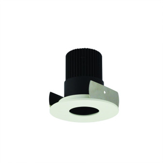 Rec Iolite 2'' Round Pinhole in Black Pinhole / Bright White Flange (167|NIOB2RPHCDXBMPW)