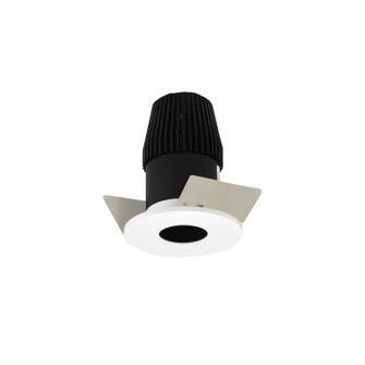 Rec Iolite 1'' Round Pinhole in Black Pinhole / Bright White Flange (167|NIOB1RPH30XBMPW)