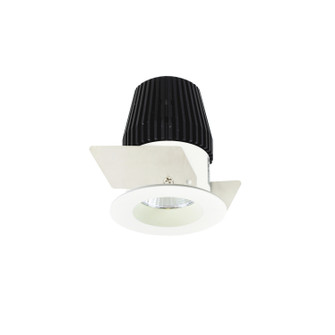 Rec Iolite 1'' Round Straight Regressed in Matte Powder White Reflector / Matte Powder White Flange (167|NIOB1RNG40XMPW)