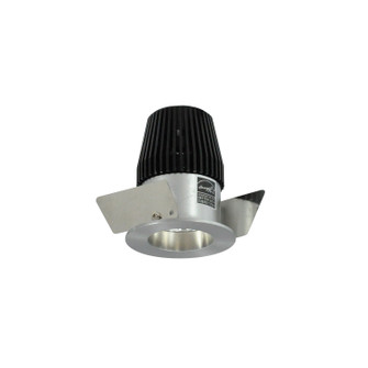 Rec Iolite 1'' Round Straight Regressed in Natural Metal Reflector / Natural Metal Flange (167|NIOB1RNG30XNN)