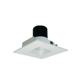 Rec Iolite 4'' Square Deep Square Regress in Matte Powder White Reflector / Matte Powder White Flange (167|NIO4SNDSQ50XMPW)