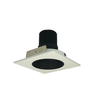 Rec Iolite 4'' Sq. Deep Cone Regress in Black Reflector / Warm White Flange (167|NIO4SNDC50XBW)
