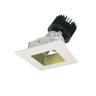 Rec Iolite Adjustable Trim in Champagne Haze Reflector / Matte Powder White Flange (167|NIO4SDSQ40XCHMPWHL)