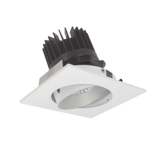 Rec Iolite Adjustable Trim in Haze Reflector / Matte Powder White Flange (167|NIO4SC40XHZMPWHL)