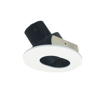 Rec Iolite 4'' Round Slot, in Black Slot Aperture / Bright White Flange (167|NIO4RSL40XBMPW10)
