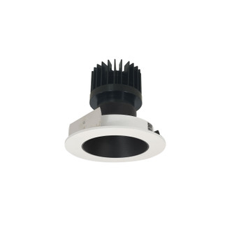 Rec Iolite Reflector Non-Adjustable Trim in Black Reflector / White Flange (167|NIO4RNDC40XBWHL)