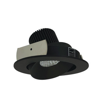 Rec Iolite 4'' Adj. Round Cone Regressed in Black Reflector / Black Flange (167|NIO4RC40XBB10)