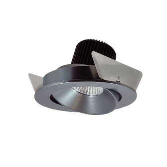 Rec Iolite 4'' Adj. Round Cone Regressed, in Natural Metal Reflector / Natural Metal Flange (167|NIO4RC27XNN10)