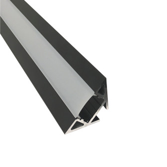 Tape Light Channel 4-ft Corner Channel in Black (167|NATLC28B)