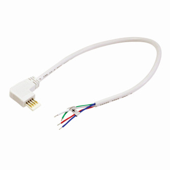 Sl LED Lbar Silk Sbc Acc 72'' Side Power Line Cable Open Wire For Lightbar Silk, Right in White (167|NAL81172W)