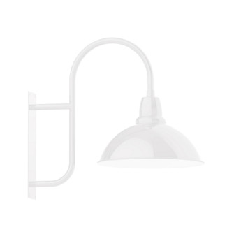 Cafe One Light Wall Mount in White (518|WMF10944)