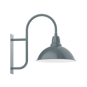 Cafe One Light Wall Mount in Slate Gray (518|WMF10940)