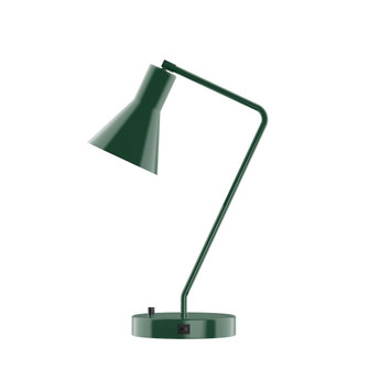 J-Series One Light Table Lamp in Forest Green (518|TLD43642)