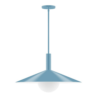 Zing One Light Pendant in Light Blue (518|STGX478G1554)
