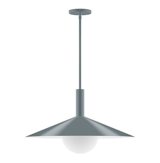 Zing One Light Pendant in Slate Gray (518|STGX478G1540)