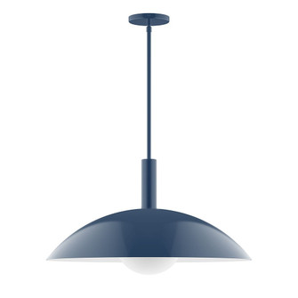 Glow One Light Pendant in Navy (518|STGX477G1550)