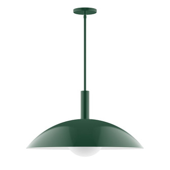 Glow One Light Pendant in Forest Green (518|STGX477G1542)