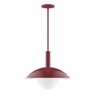 Glow One Light Pendant in Barn Red (518|STGX476G1555)