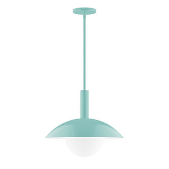Glow One Light Pendant in Sea Green (518|STGX476G1548)