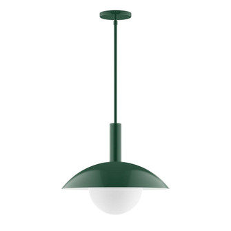 Glow One Light Pendant in Forest Green (518|STGX476G1542)
