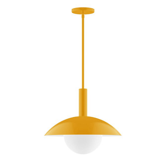 Glow One Light Pendant in Bright Yellow (518|STGX476G1521)