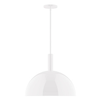 Ray One Light Pendant in White (518|STGX47244)