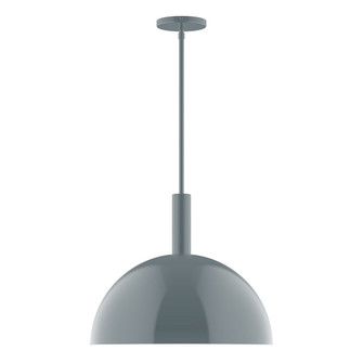 Ray One Light Pendant in Slate Gray (518|STGX47240)