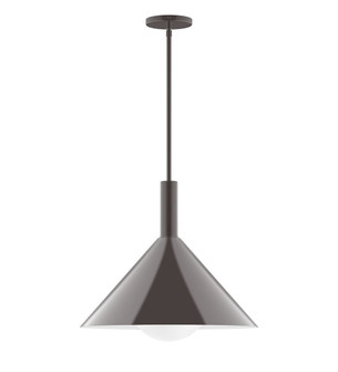 Chase One Light Pendant in Architectural Bronze (518|STGX467G1551)