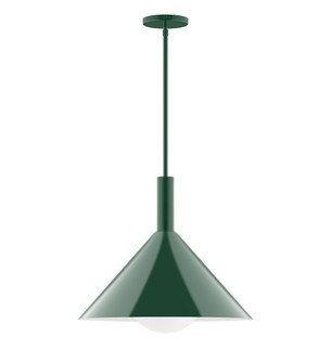 Chase One Light Pendant in Forest Green (518|STGX467G1542)