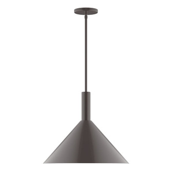 Chase One Light Pendant in Architectural Bronze (518|STGX46751)
