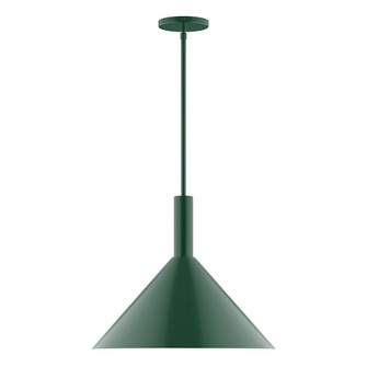 Stack One Light Pendant in Forest Green (518|STGX46742)