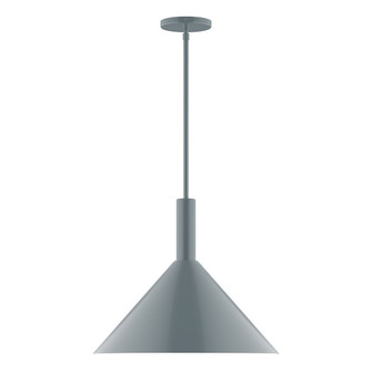 Chase One Light Pendant in Slate Gray (518|STGX46740)