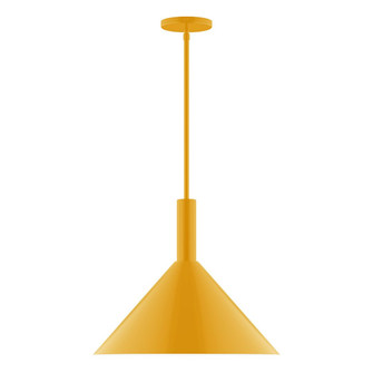 Chase One Light Pendant in Bright Yellow (518|STGX46721)