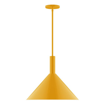 Stack One Light Pendant in Bright Yellow (518|STGX46721)